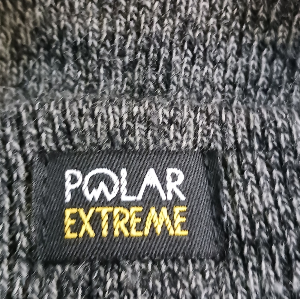 Polar Extrerme Fleece Lined Beanie Black